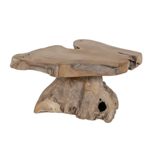 TABLE BASSE TECK NARO 80X60CM