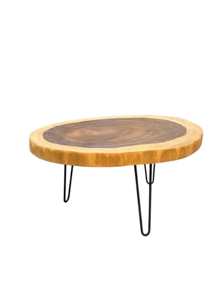 TABLE BASSE EN SUAR D75 CM 