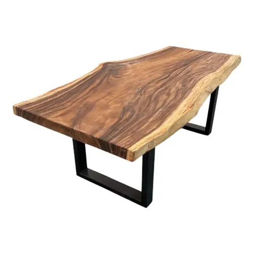 TABLE A MANGER SUAR PIED METAL 2 M 50