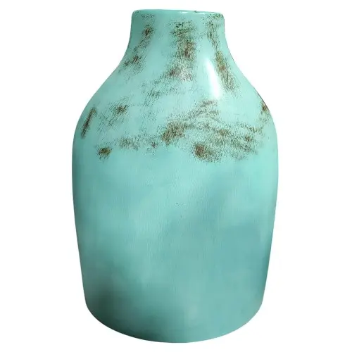 VASE OKA 60 CM BLEU ANTIQUE