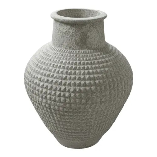 JARRE NIRATA GRIS LAVE 60CM