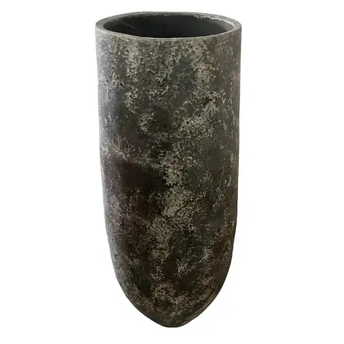 JARRE INDRA 100 CM NOIR ANTIQUE