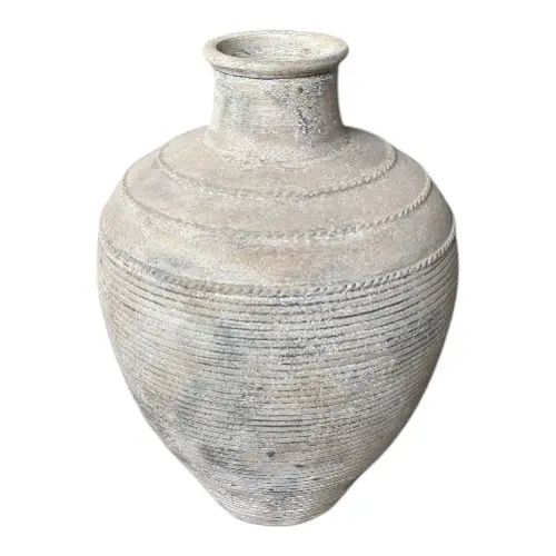 JARRE SAMOA BLANC ANTIQUE 100CM
