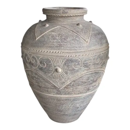 JARRE SINGO 80 CM MARRON LAVÉ