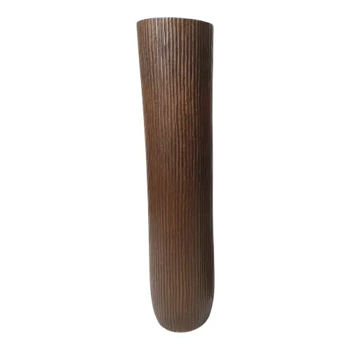 POT COCOTIER RAINURE NATUREL D50 X H100 CM