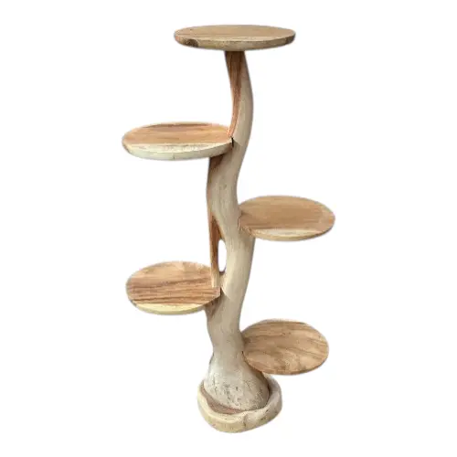 PORTE PLANTES EN TECK SUMA 100CM