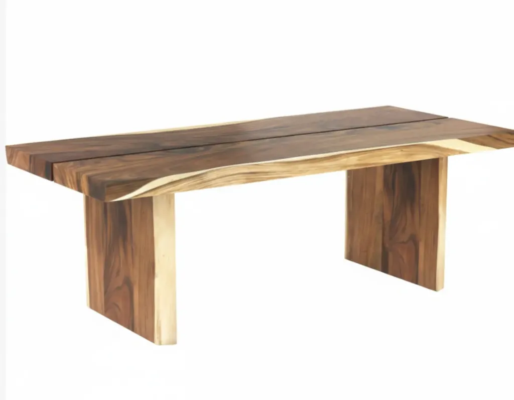 [MOBJARTABSUARBOI180] TABLE SUAR PIEDS BOIS 180 CM