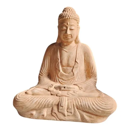 BOUDDHA 42CM ROUILLE