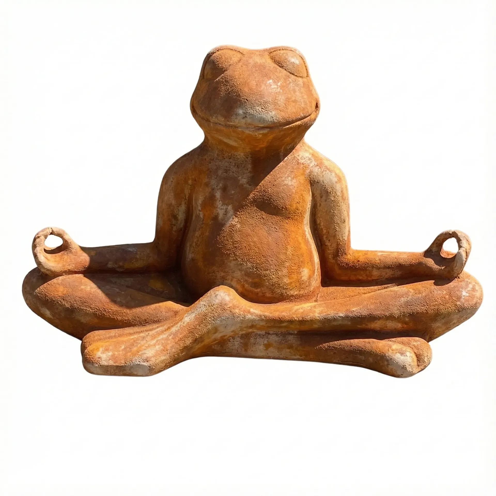 [STAGRE62ROUI] STATUE GRENOUILLE 62 CM X 94 CM ROUILLE