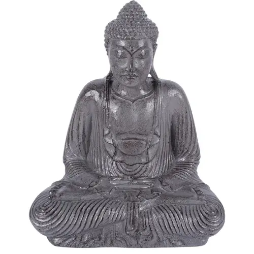 [STABOUMED62GRI] BOUDDHA 62CM GRIS