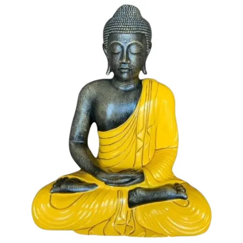 BOUDDHA PREMIUM 60CM JAUNE