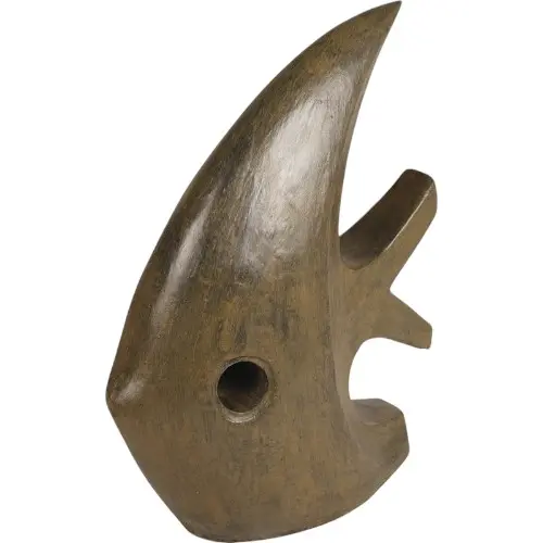 POISSON 55CM MARRON