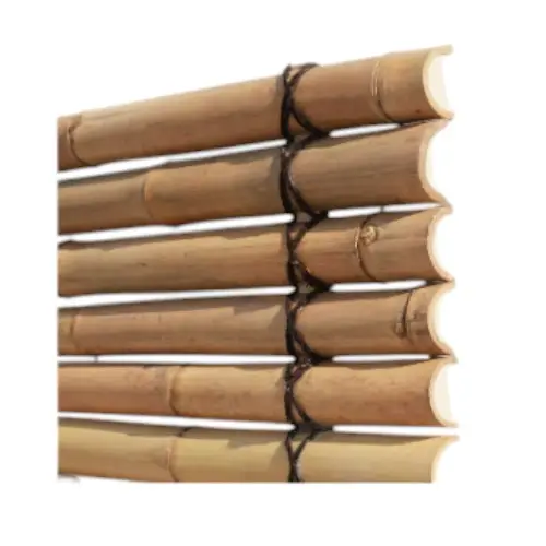 CLOTURE BAMBOU DEMI MARRON 180X100CM