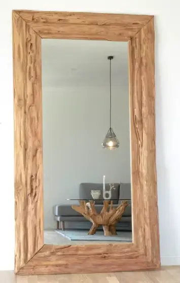 [INTMIRARKA85] MIROIR ARKA TECK 85*65 CM
