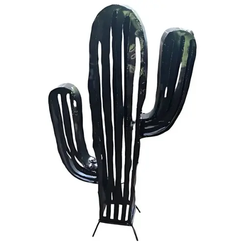 DÉCO CACTUS MÉTAL VENISE 50 CM