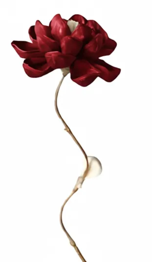 [FLOW3] DÉCO FLEUR NATURELLE FLOW 3 H120 CM