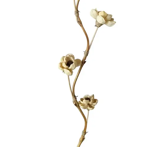 [FLOW7] DÉCO FLEUR NATURELLE FLOW 7 H120 CM