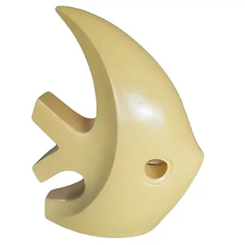 POISSON 70CM JAUNE