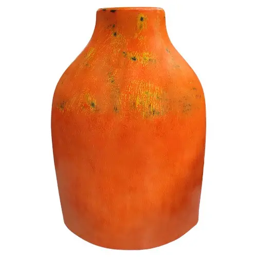 [POTTEROKA100ORA] VASE OKA 100 CM ORANGE ANTIQUE 