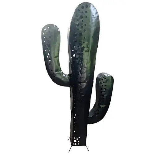 [DECMETCAC100SEV] DÉCO CACTUS MÉTAL SEVILLE 100 CM