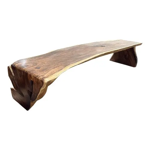 [MOBINTTABMANSUAR2M50L] TABLE A MANGER L SUAR PIED BOIS 2 M 50 